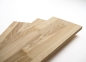 Preview: Massivholzplatte Leimholzplatte Esche Braunkern A/B 19mm, 2-2.4 m, KGZ keilgezinkte Lamellen, DIY angepasst, Kernesche